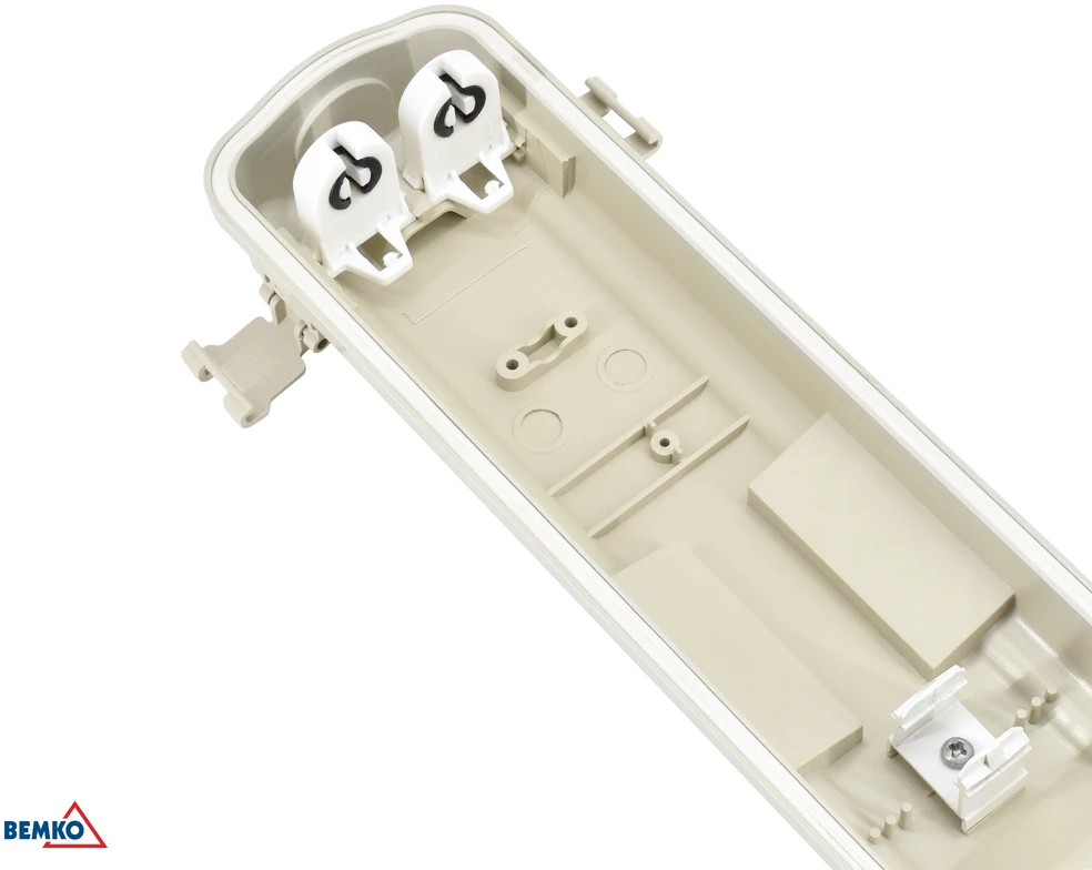 Kafler 36W LED linijinis šviestuvas AKWAR, 2xT8, baltas, 4000K, IP65, 120cm