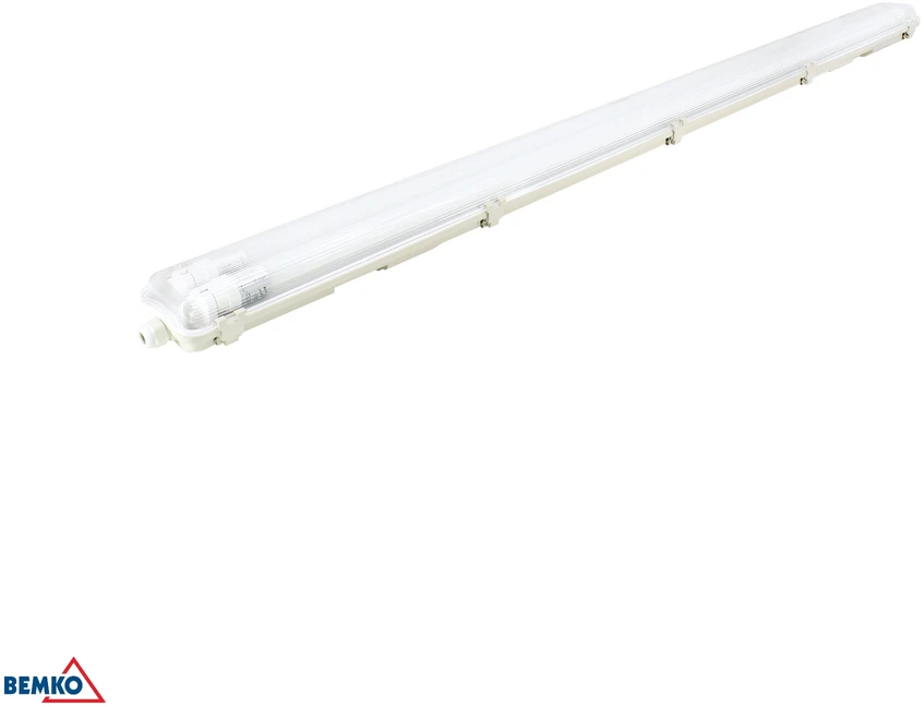 Kafler 36W LED linijinis šviestuvas AKWAR, 2xT8, baltas, 4000K, IP65, 120cm