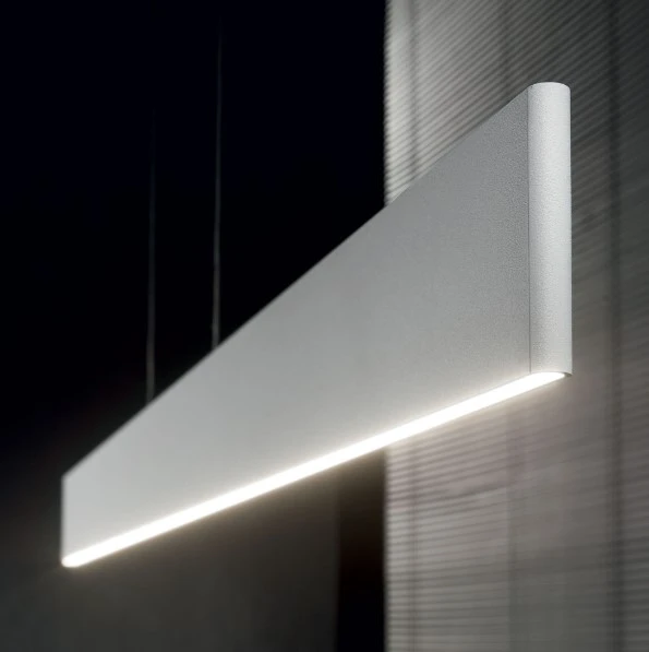 Pakabinamas šviestuvas 36W LED pakabinamas linijinis šviestuvas DESK, baltas, 3000K, šviečia į viršų ir į apačią, 336183