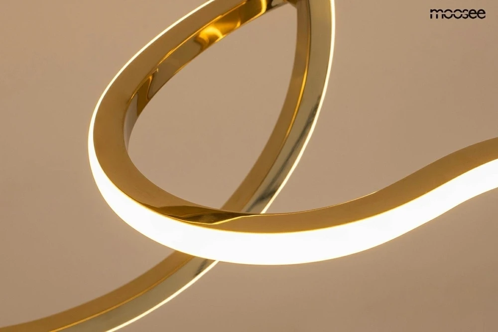 36W LED pakabinamas šviestuvas JAZZ 3, aukso sp., 3000K