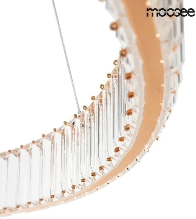 36W LED pakabinamas šviestuvas LIBERTY 60, aukso sp., 3000K