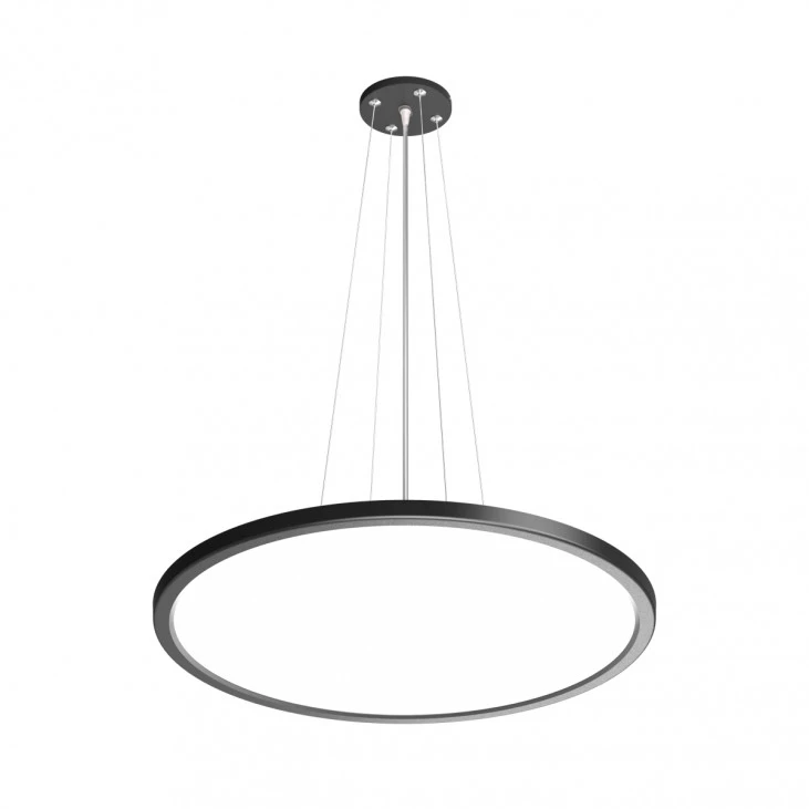 36W LED pakabinamas šviestuvas MANITO, juodas, 2800/4000/6000K, IP40