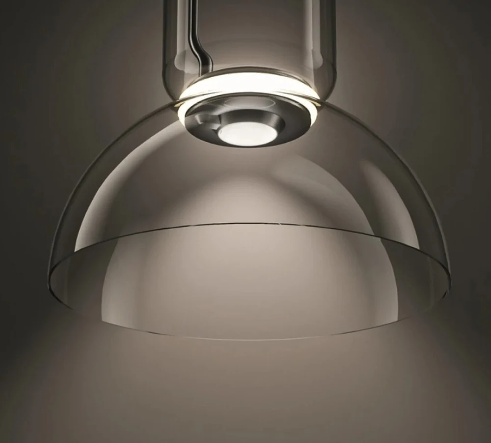 36W LED pakabinamas šviestuvas NOCTAMBULE SUSPENSION, juodu korpusu, 2700K, dimeriuojamas