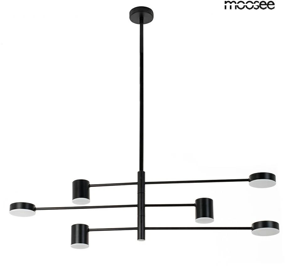 36W LED pakabinamas šviestuvas PIAZETTA, juodas, 3000K
