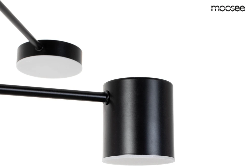 36W LED pakabinamas šviestuvas PIAZETTA, juodas, 3000K