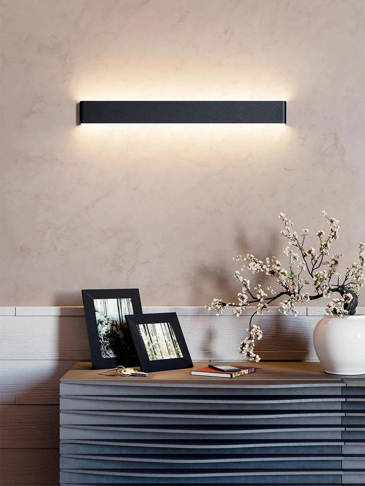 36W LED sieninis šviestuvas PEPAS, baltas, 3000K