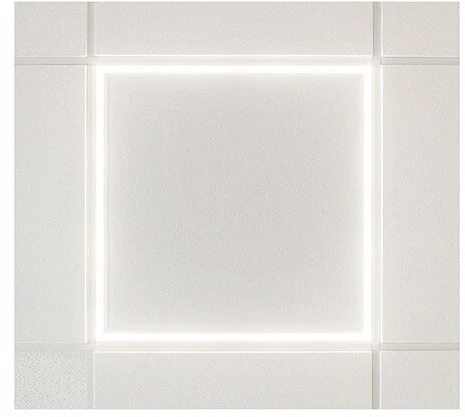 36W LED šviečiantis rėmelis, 60x60cm, baltas, 4500K