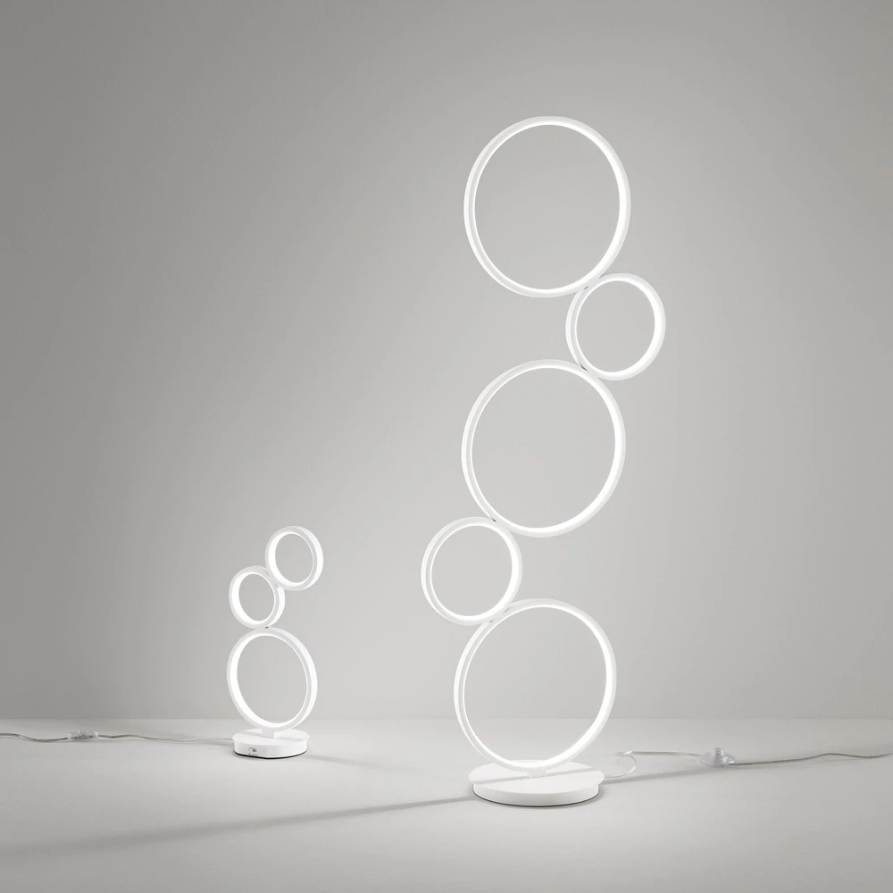 36W LED toršeras FREDY, baltas, CCT