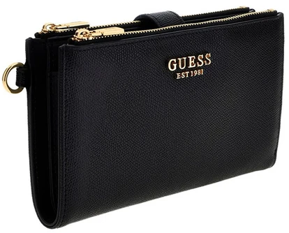 Juodas portfel damski Guess SWBG78 98157 BLA