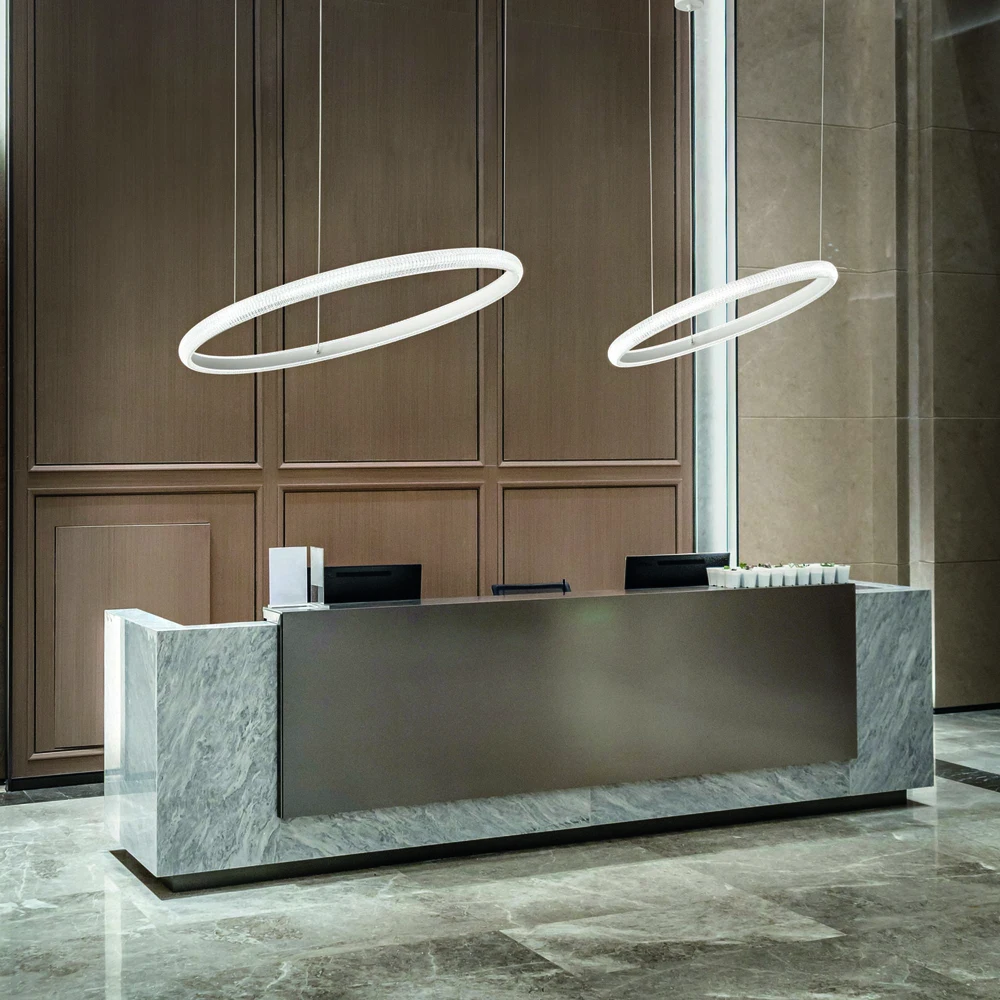 37W LED pakabinamas šviestuvas MIRACLE, baltas, 3000K, 325828