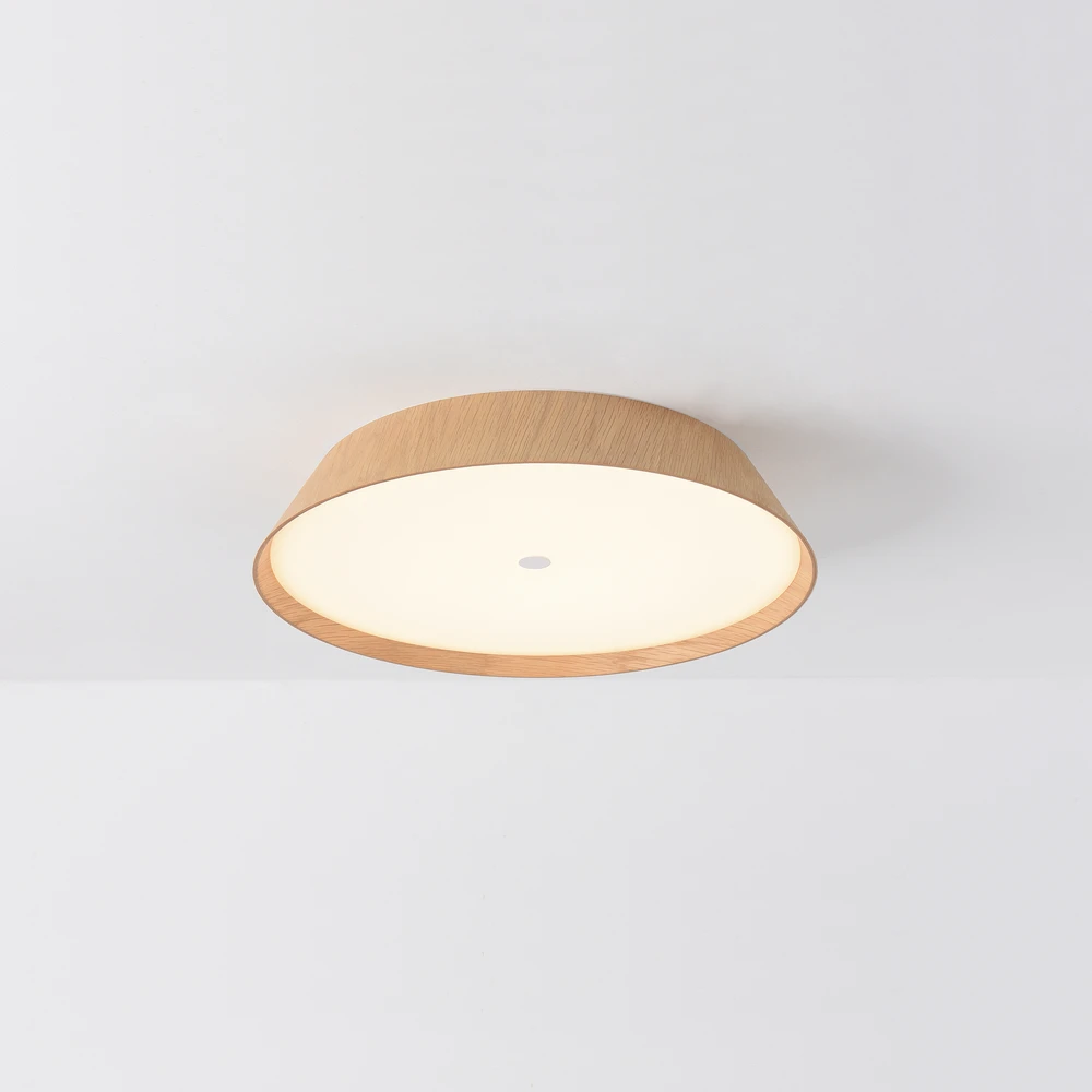 38W LED lubinis šviestuvas CORA, medžio/baltos sp., 2700/3000K, dimeriuojamas, P4015170OAKDT