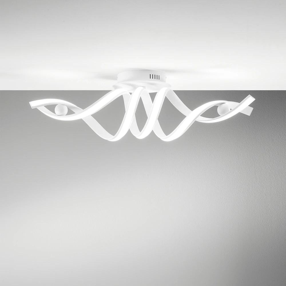 38W LED lubinis šviestuvas MYSTRAL, baltas, CCT