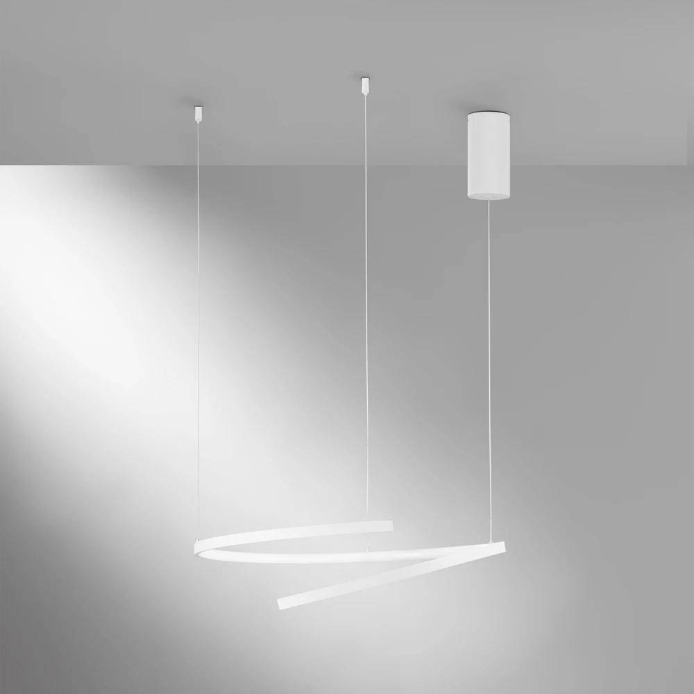38W LED pakabinamas šviestuvas MOMA, baltas, CCT