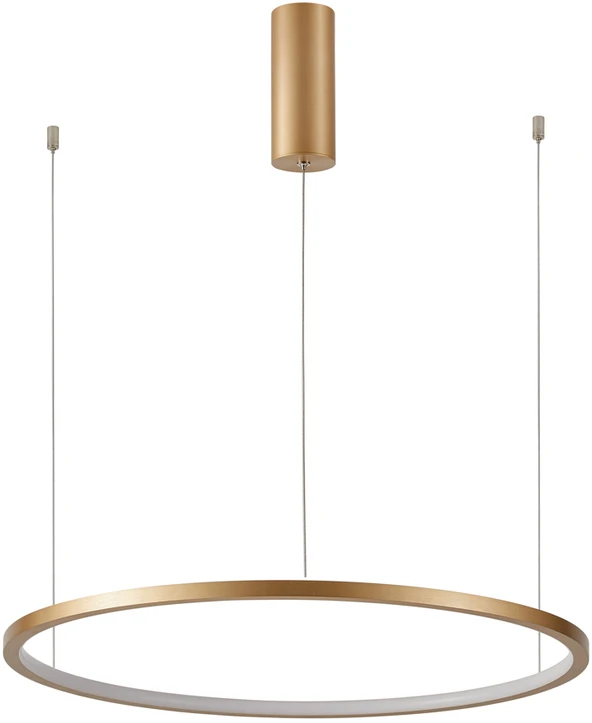 Italux 38W LED pakabinamas šviestuvas VINOLA, aukso sp., 3000/4000K