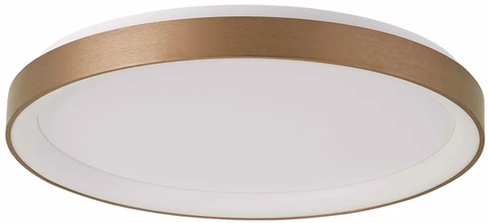 Lubinis šviestuvas Italux 38W LED paviršinis šviestuvas VICO, aukso sp., 3000/4000K