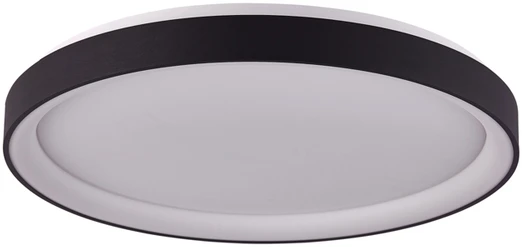 Lubinis šviestuvas Italux 38W LED paviršinis šviestuvas VICO, juodas, 3000/4000K