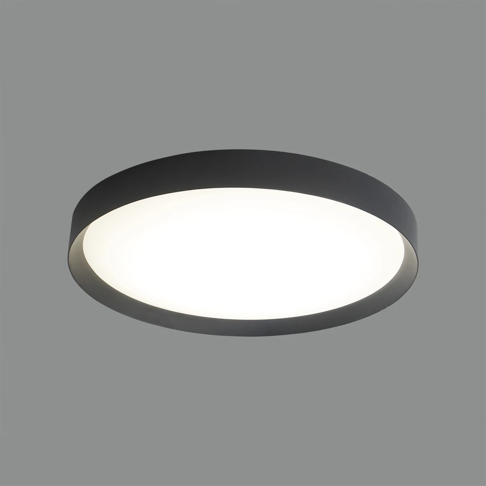 39W LED lubinis šviestuvas MINSK, juodas, 2700/3000/4000K, dimeriuojamas, P3758272NDP