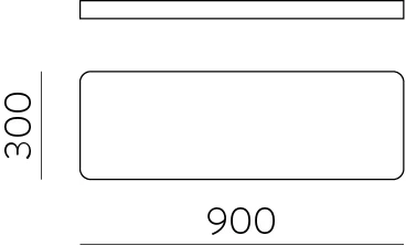 39W LED lubinis šviestuvas TURIN, juodas, 2700/3000/4000K, P3761272N