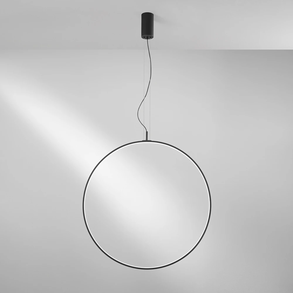 39W LED pakabinamas šviestuvas TOORX, juodas, CCT