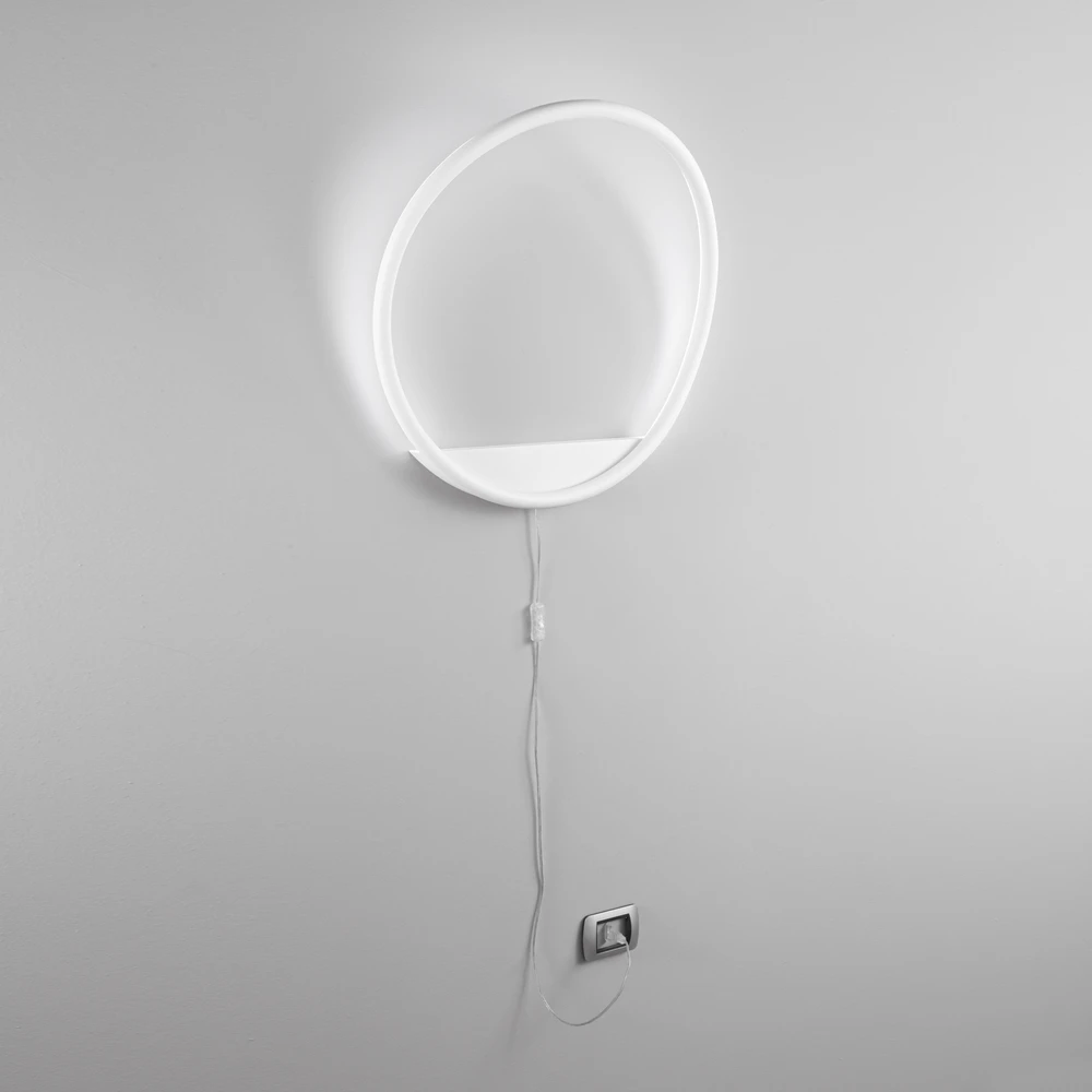 39W LED sieninis šviestuvas LINGER, baltas, CCT