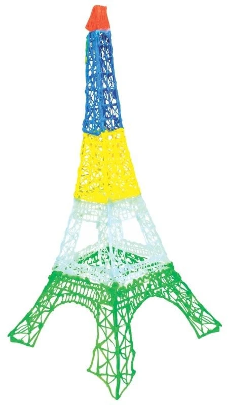 3Doodler Start Eco Plastic - Ugnies ir ledo maišelis 250 Kompostuojamas plastikas Oranžinis, Turquoise, Baltas, Geltona 1 g