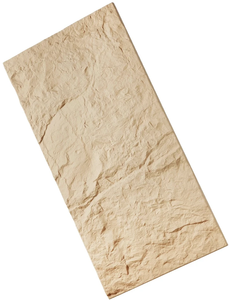 VEVOR 3D sienų plokštės 4 vnt 120x60 cm akmens imitacijos geltonos