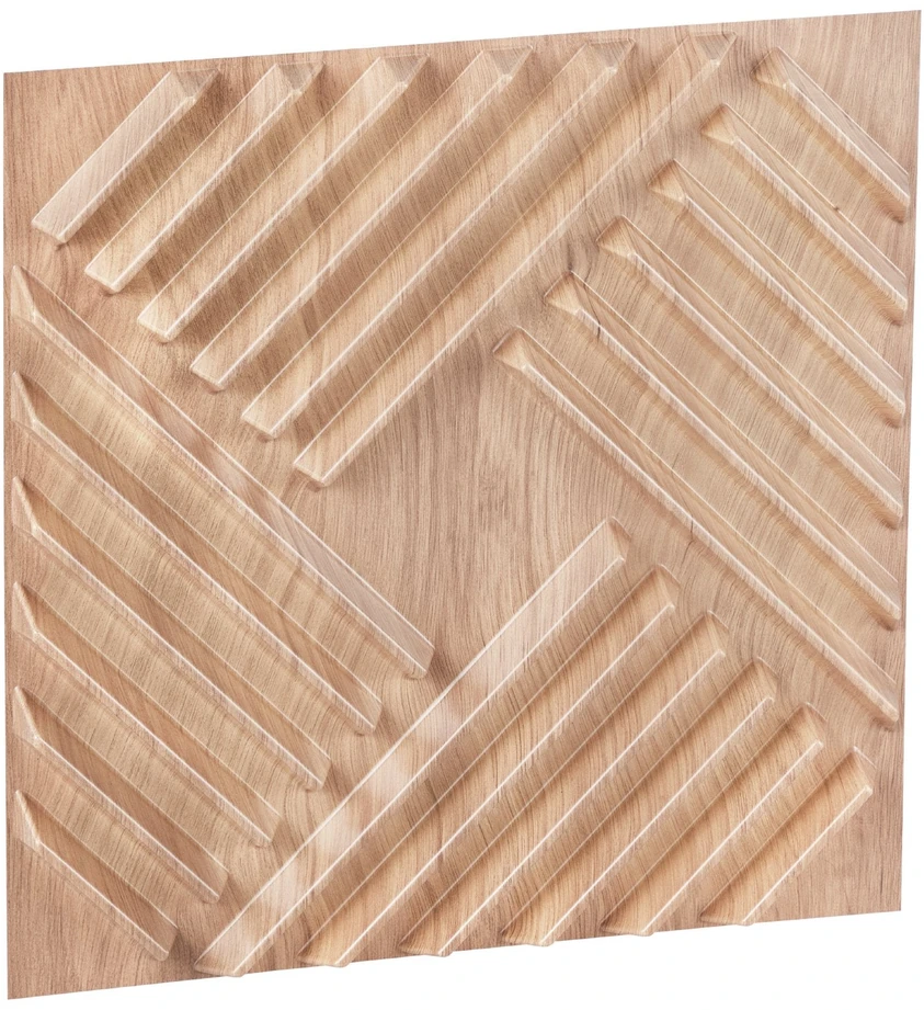 VEVOR 3D sienų plokštės 12-vnt 50x50 cm PVC