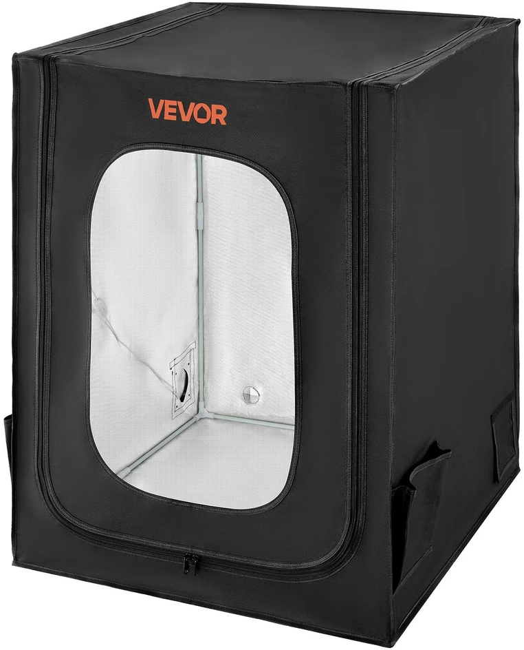 Vevor 3D spausdintuvo apsauga su LED apšvietimu