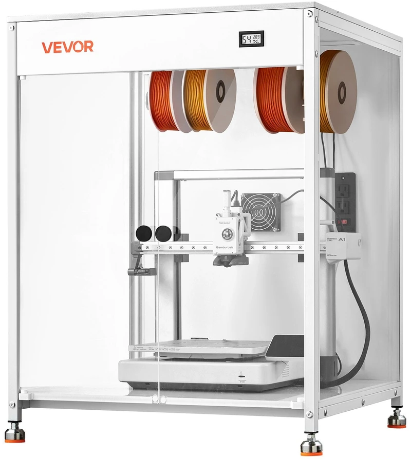 VEVOR 3D spausdintuvo dėžė su ventiliacija