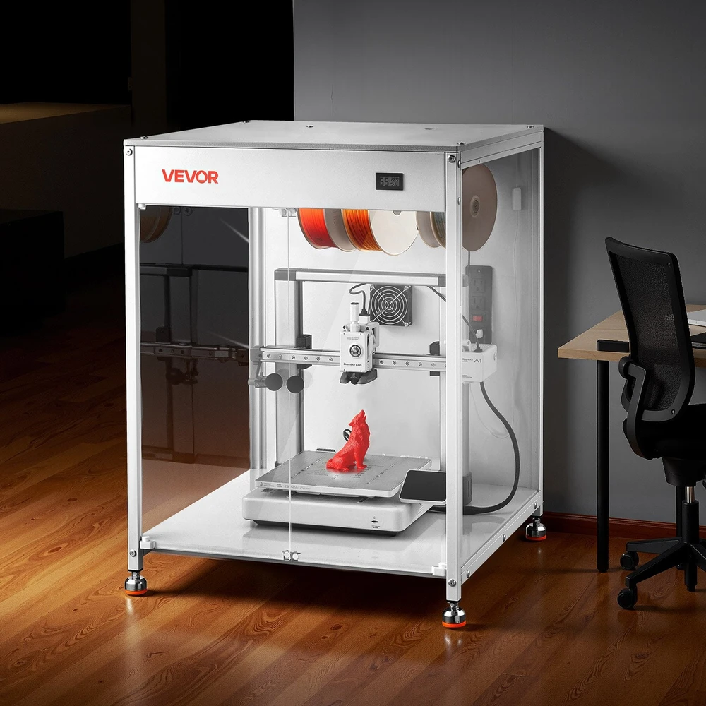VEVOR 3D spausdintuvo dėžė su ventiliacija