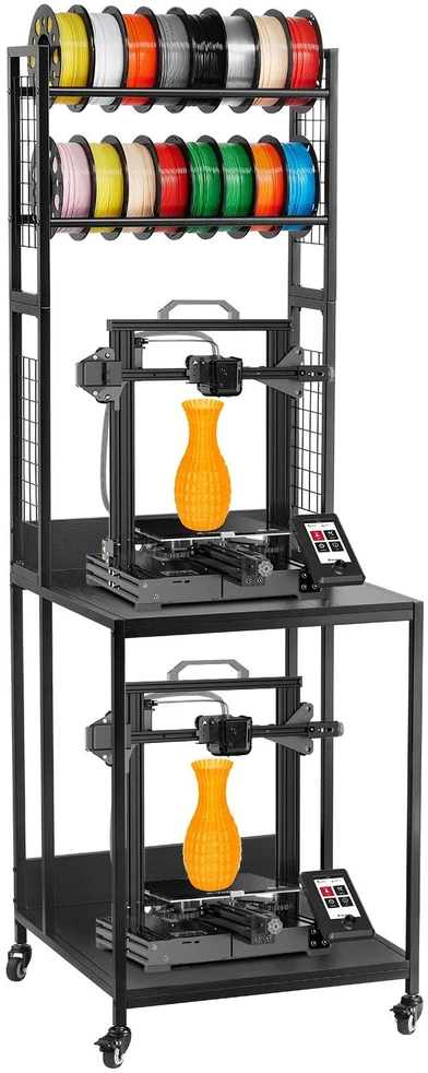 VEVOR 4 aukštų 3D spausdintuvo siūlų lentyna