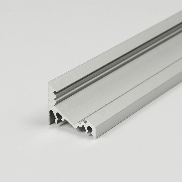 3m LED juostos profilio CORNER10, anoduotas