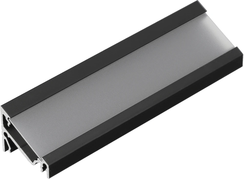 3m LED juostos profilio CORNER14, juodas