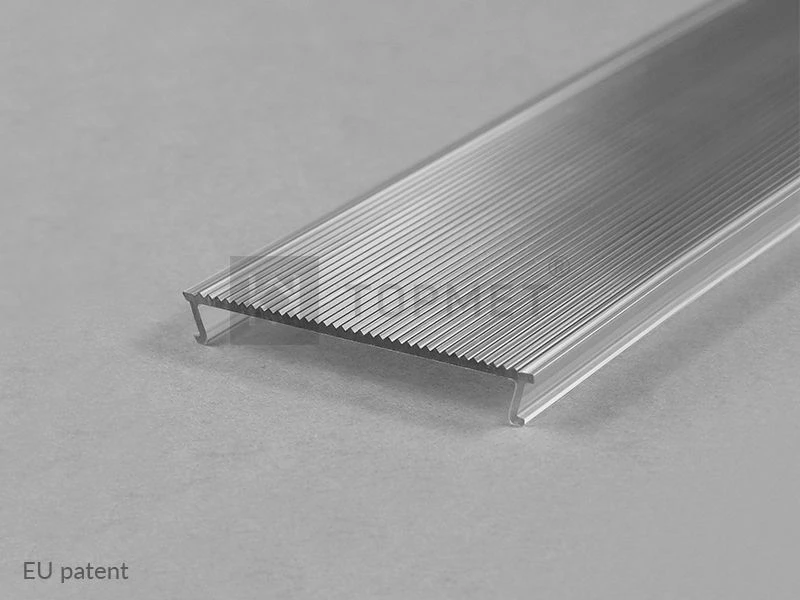 3m LED juostos profilio dangtelis C10, NARROW