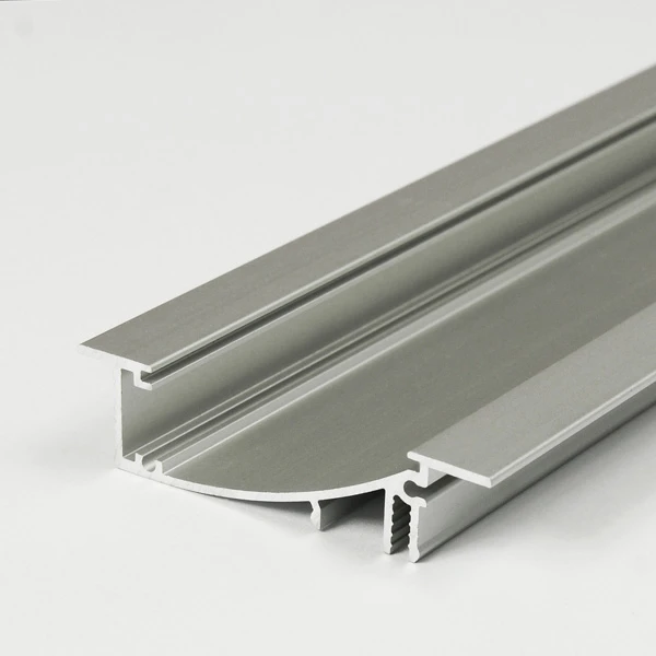 3m LED juostos profilio FLAT8, anoduotas