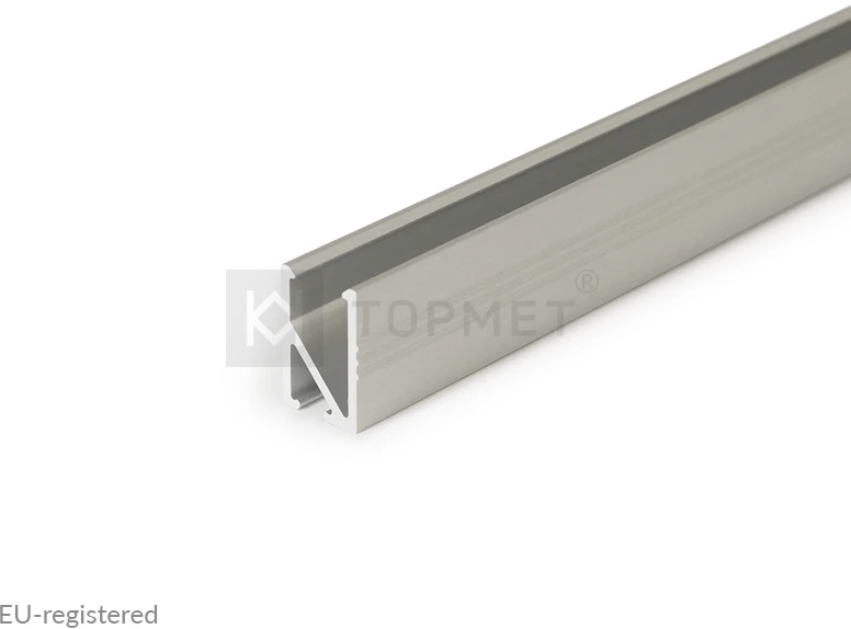 3m LED juostos profilio LED HI8 C1 anoduotas aliuminis.