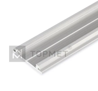 3m LED juostos profilis ARC12 CD/U5, lankstus, neanoduotas aliuminis