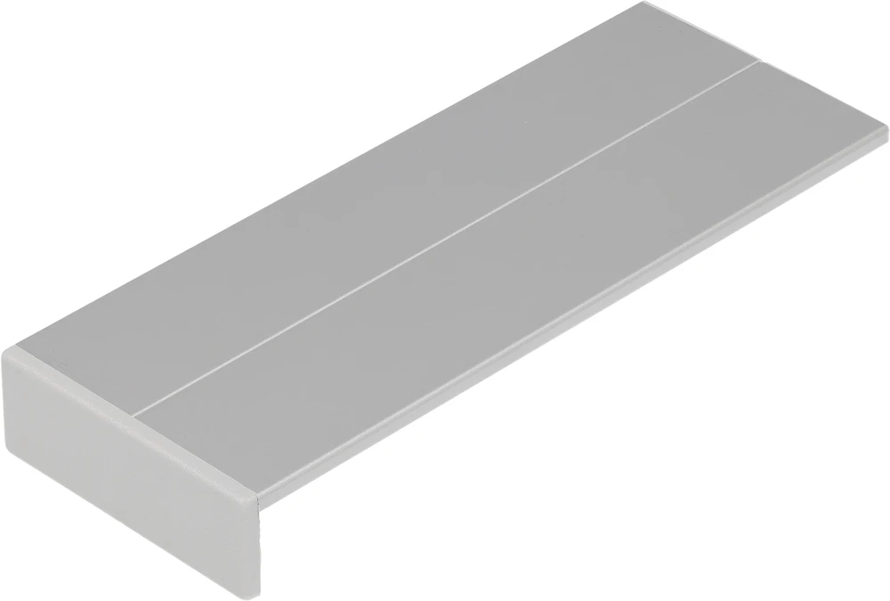 3m LED juostos profilis BACK10 A/UX, anoduotas aliuminis
