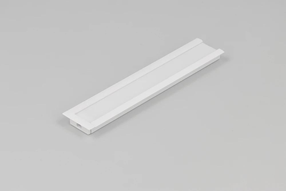 3m LED juostos profilis BEGTIN12 J/S, baltai dažytas
