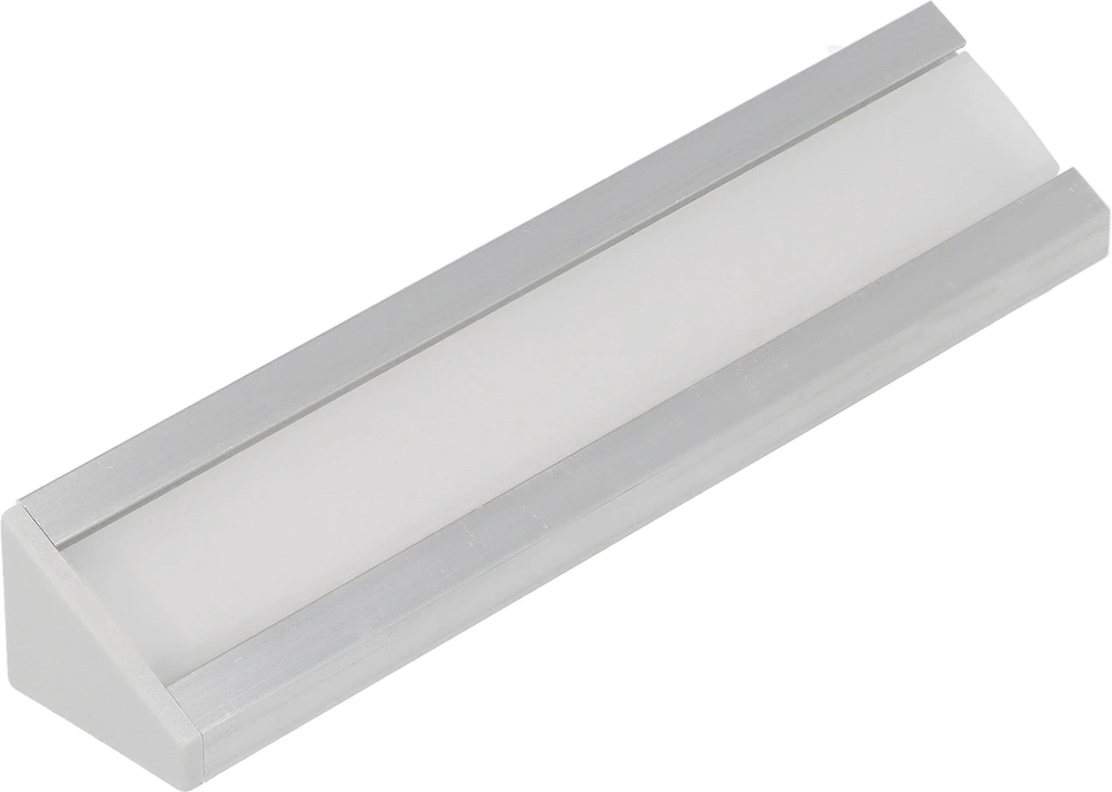 3m LED juostos profilis CORNER10 BC/UX, neanoduotas aliuminis