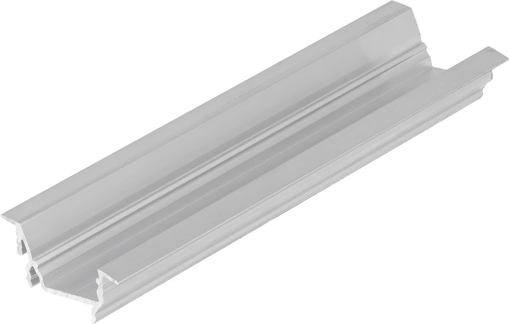 3m LED juostos profilis DIAGONAL14 F/TY, neanoduotas aliuminis