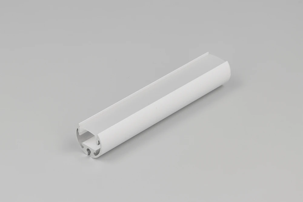 3m LED juostos profilis PEN12 CJ, baltai dažytas