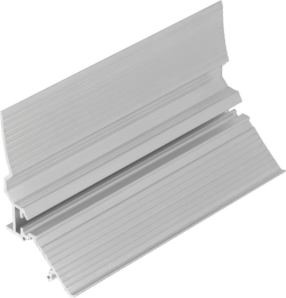 3m LED juostos profilis SMOOTH12 BC/Q9, neanoduotas aliuminis