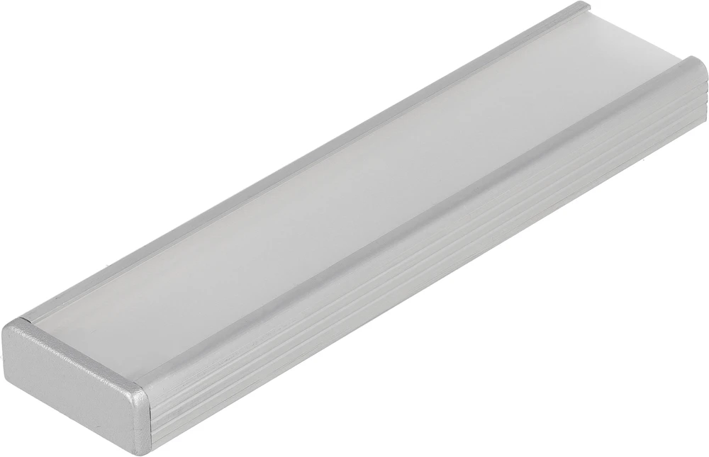 3m LED juostos profilis SURFACE14 EF/TY, neanoduotas aliuminis