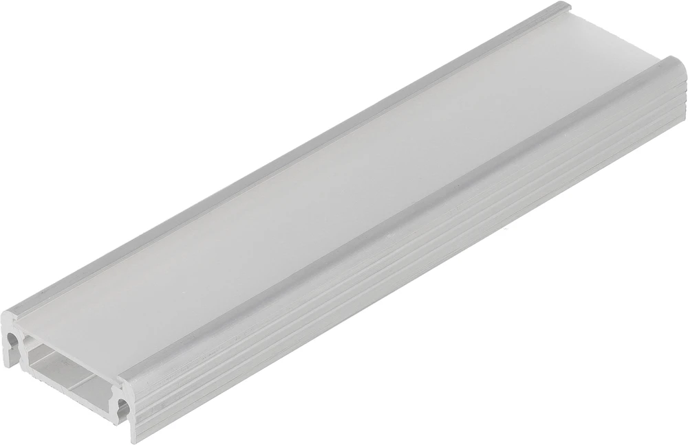 3m LED juostos profilis SURFACE14 EF/TY, neanoduotas aliuminis