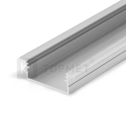 3m LED juostos profilis VARIO30-06 ACDE-9/U9, neanoduotas aliuminis