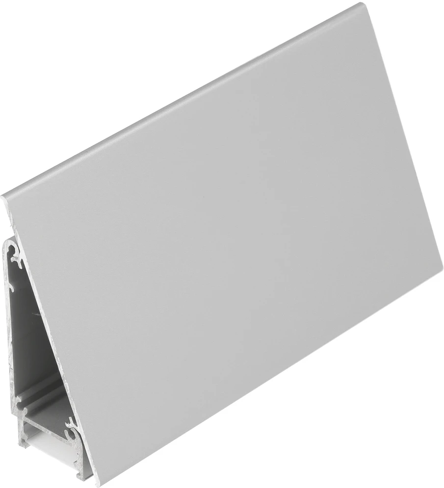 3m LED juostos profilis WALLE12 BCD, anoduotas aliuminis