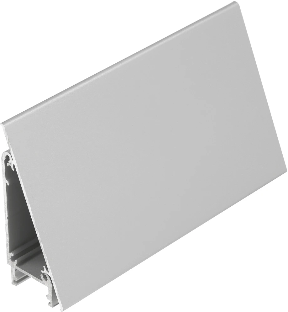 3m LED juostos profilis WALLE12 BCD, anoduotas aliuminis