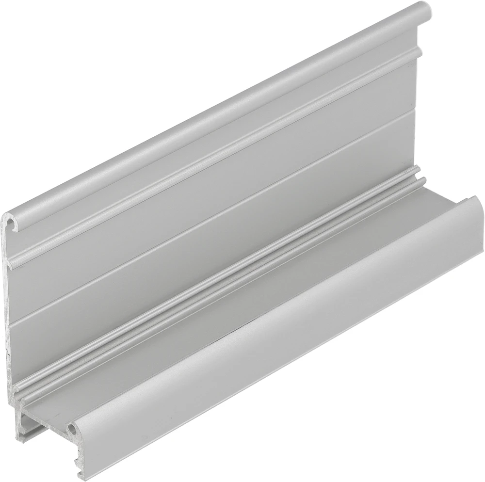 3m LED juostos profilis WALLE12 BCD, anoduotas aliuminis