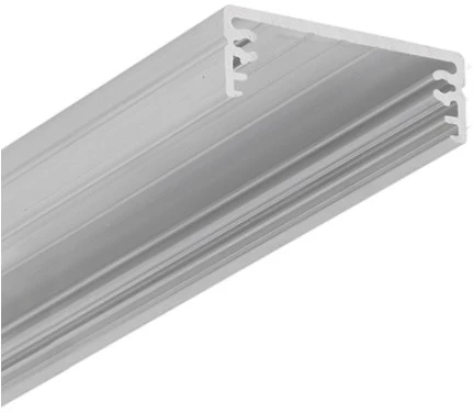 3m LED juostos profilis WIDE24 G/W, neanoduotas aliuminis